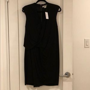 NEW w/ Tag. Helmut Lang Drape Front Dress. Size 8.